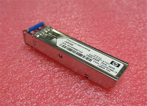 Hp Procurve J4859b 1000base Lx 1310nm 10km 1 25gbs Sfp Transceiver