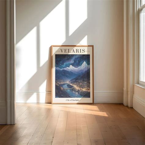 Velaris City Of Starlight Print Velaris Acotar Print Night Court Wall