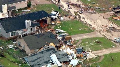 Drone Video Footage Elk City Ok Tornado Devastation