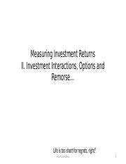 Ch Measuring Investment Returns Pptx Measuring Investment