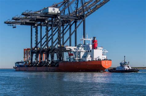 Three Sts Cranes Arrive In Houston Container News