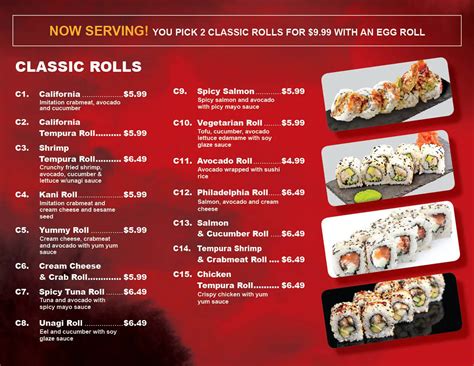 Hibachi Menu Springfield IL | Sushi | Asian Food | Online Order