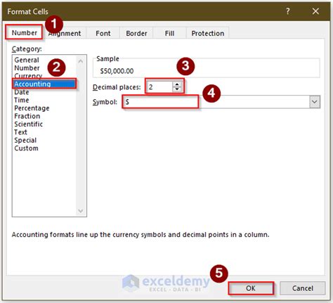 How To Apply Accounting Number Format In Excel 4 Easy Ways