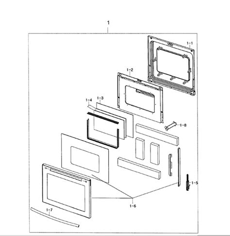 Samsung Ne597r0absr Aa 01 Range Partswarehouse