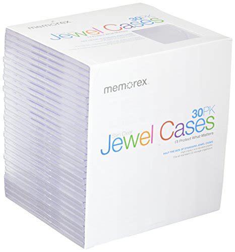 Memorex Clear Slim Jewel Cases 30 Pack Pricepulse