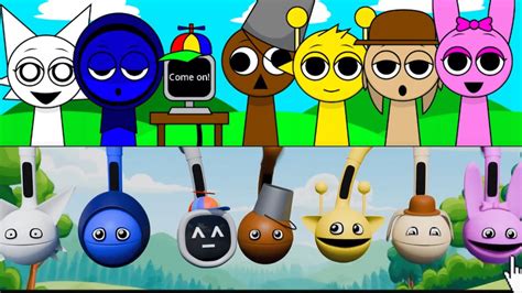 Incredibox Sprunki Normal VS Horror But Otamatone Version YouTube