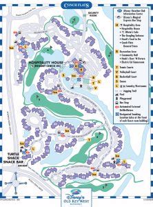 Disney S Old Key West Resort Map Travel Resort Maps