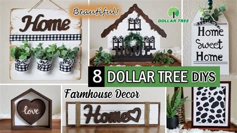 Diy Dollar Tree Farm House Decor Spring Farmhouse Diy Easy