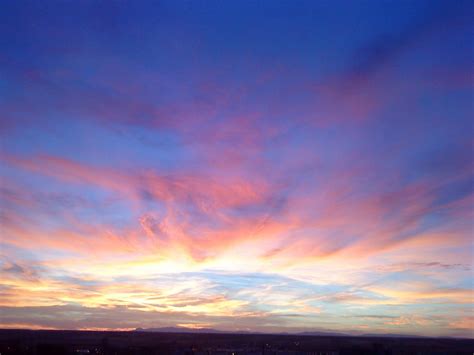 Cielo Nubes Atardecer Foto Gratis En Pixabay