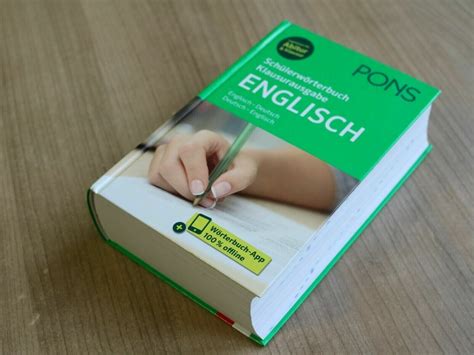 Pons Sch Lerw Rterbuch Klausurausgabe Englisch Mit W Rterbuch App