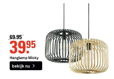 Hanglamp Micky Aanbieding Bij Karwei Folders Nl