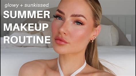 Grwm My Updated Glowy Summer Makeup Routine Youtube