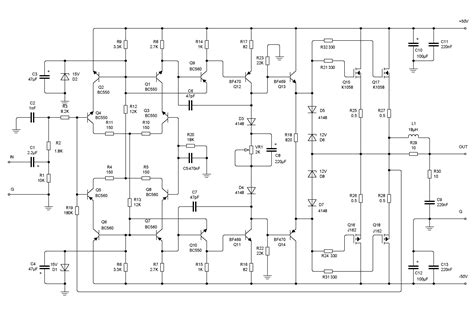 Circuit Diagram For Power Amplifier 2000 Watt Circuit Diagram