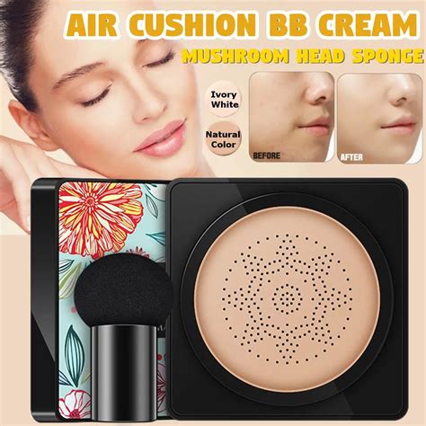 BB Air Cushion Foundation Korean Mushroom Head CC Cream Concealer