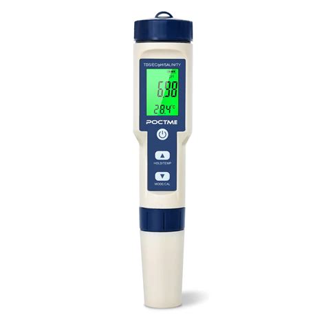 Misuratore Ph In Con Tds Ec Salinit Temperatura Tester