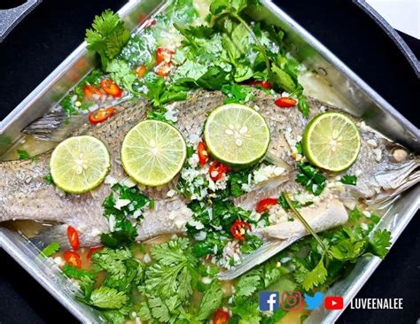 Thai Steamed Fish With Lime And Chilli Recipe Luveena Lee