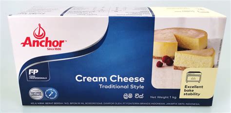 Anchor Cream Cheese 1kg - Milita Ingredients