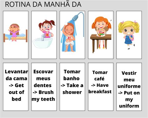 Amigo Da Rotina Matinal Para Crianças Daiana Lima Hotmart