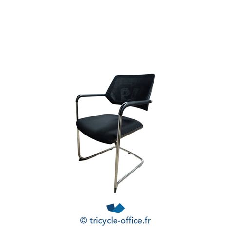 Chaise visiteur EUROSIT piètement chromé Occasion Tricycle Office