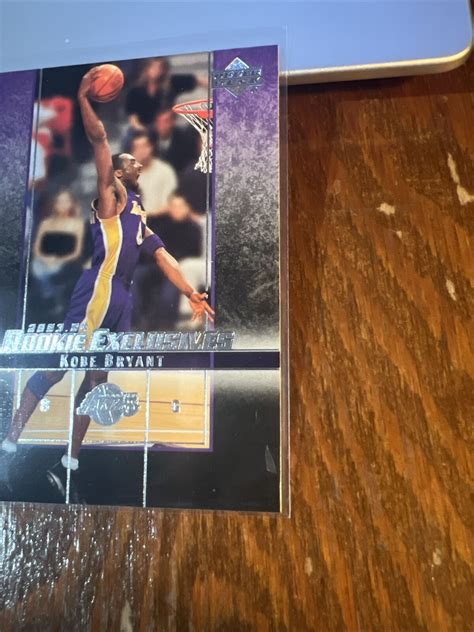 Kobe Bryant Ud Upper Deck Rookie Exclusives Los Angeles