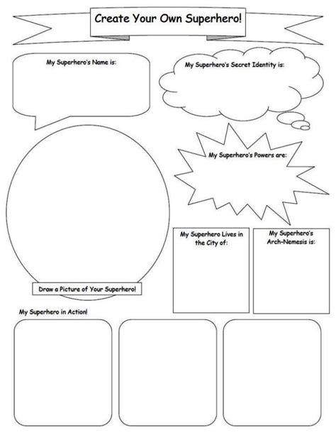 Make Your Own Comic Book Template - SampleTemplatess - SampleTemplatess