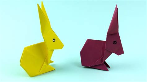 Comment Faire Un Lapin En Origami Tutoriel Facile Tape Par Tape