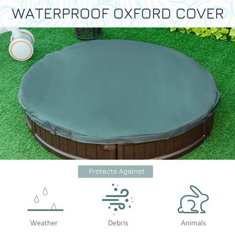 Outsunny Plastic Round Sandbox With Cover And Reviews Wayfair