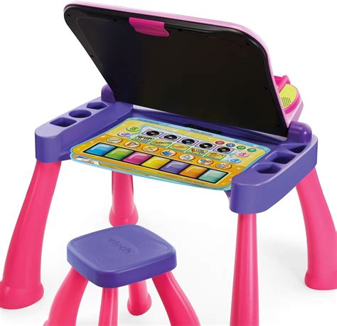 Vtech Escritorio De Actividades Deluxe Para Tocar Y Aprender Color