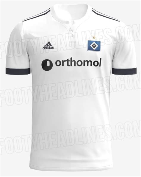 Ganz In Weiß Sieht So Das Neue Hsv Heimtrikot Aus