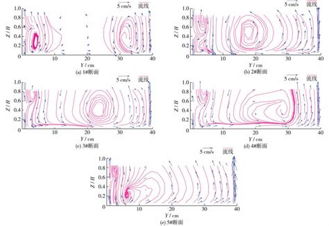 Two Dimensional Flow Field And Streamlines In Each Section Download Scientific Diagram