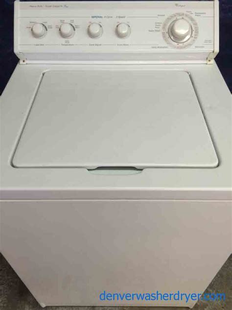 Large Images For Whirlpool Washer Super Capacity Plus 1557