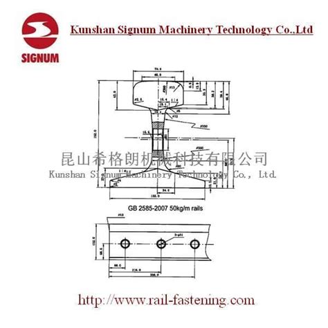 Chinese Standard 50kg Steel Rail Tradekorea