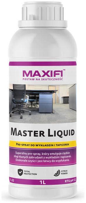 MAXIFI MASTER LIQUID 1L MOCNY PRE SPRAY DO PRANIA 13172570785