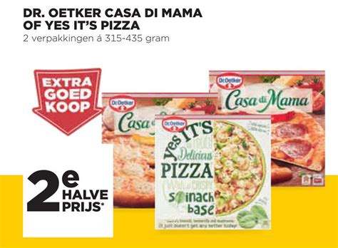 Dr Oetker Casa Di Mama Of Yes It S Pizza Aanbieding Bij Jumbo