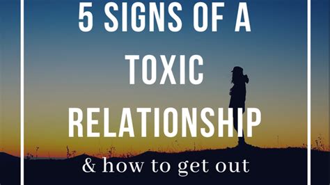 5 Signs Of A Toxic Relationship And How To Get Out In Sight