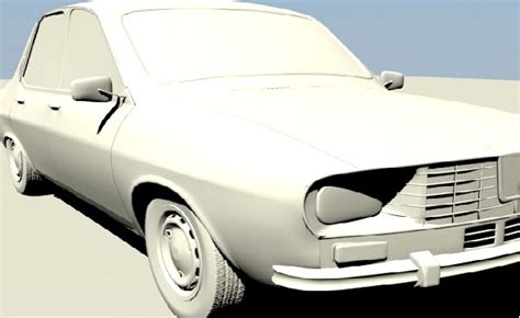 Dacia 1300 3d Model