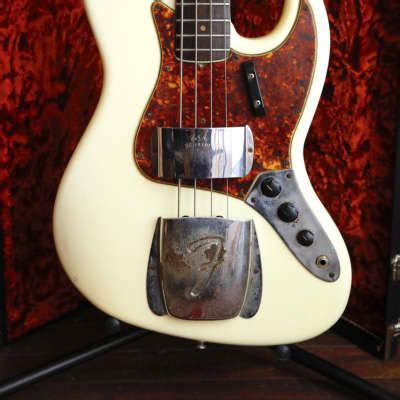 Vintage 1964 Fender Jazz Bass Pre CBS Custom Color Blonde W Reverb