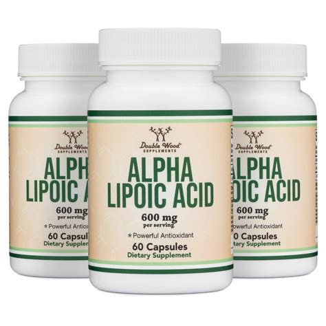 Alpha Lipoic Acid Supplement Healthy Aging And Potent Antioxidant