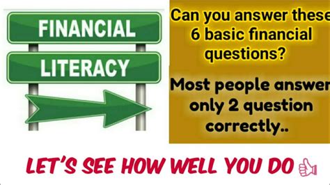 Financial Literacy Quiz With Answers Pdf