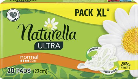 NATURELLA Ultra Camomile podpaski higieniczne ze skrzydełkami Normal