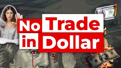 What Is De Dollarization No Trade In Dollar Ecoholics Youtube