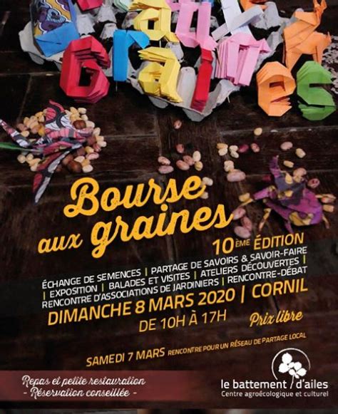 10ème édition de la Bourse aux graines Marie Rouanet Interprétation