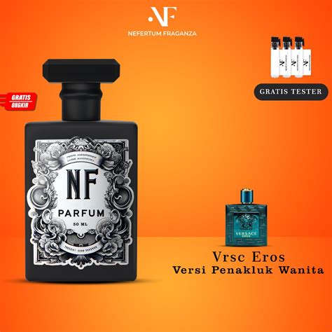 Jual Parfum Pria Tahan Lama Ori Versace Eros Aroma Simpel Elegan Classy