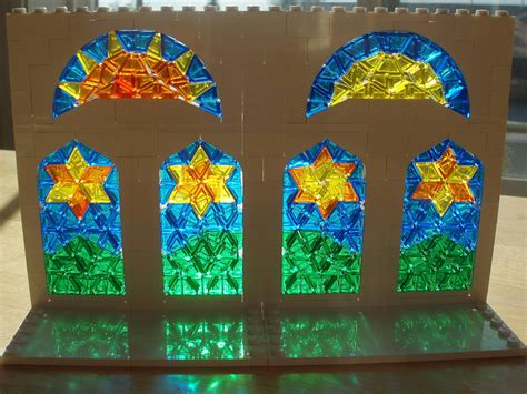 Lego Mosaics And Lego Stained Glass