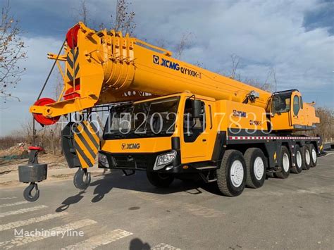 XCMG 100 TON QY100K QY100K I QY100K II XCMG TRUCK CRANE Mobile Crane