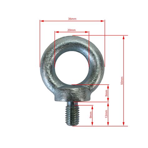 Ringschraube M Verzinkt