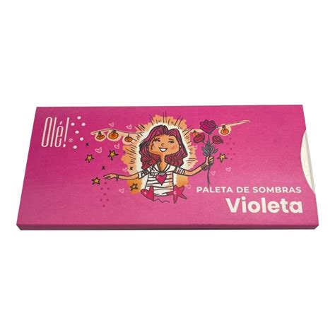 Paleta De Sombras Ol Violeta G Walmart