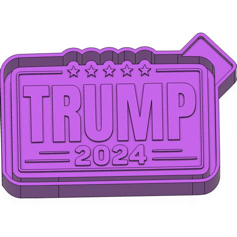 Fichier Stl Trump 2024 Freshie Stl Mold Housing 🪔・design à Télécharger