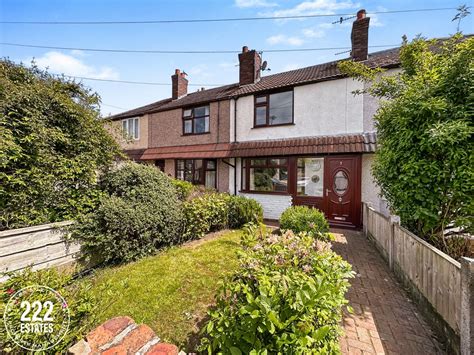 2 Bed Terraced House For Sale In Burton Road Warrington Wa2 £155 000