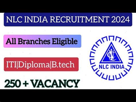 NLC ITI DIPLOMA B TECH RECRUITMENT 2024 NLC PSU RECRUITMENT 2024 NLC